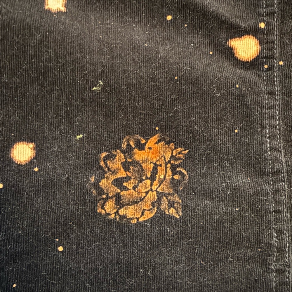 Charter Club Black Floral Skirt with - Picture 8 of 8